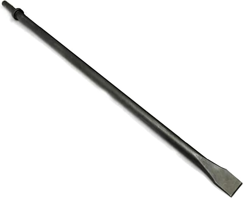 Phyxlyn Scraper 450mm (17" Inch) Long Flat Chisels Air Pneumatic Hammer Chisel with Round Collar for Concrete and Tile Chisel - Image 1